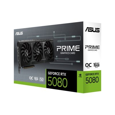 5. ASUS PRIME GeForce RTX 5080 OC 16GB Graphics Card