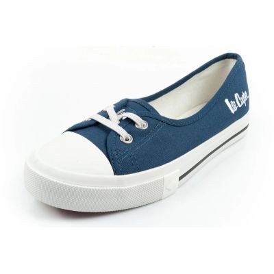 3. Lee Cooper shoes women's sneakers sporty blue slip-on ballet flats