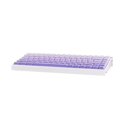 11. gasket HERO84 HE keyboard White+Purple+Gradient+LIGHT JadeKing switch RGB AULA