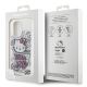 8. Hello Kitty IML Kitty On Bricks Graffiti case for iPhone 15 Pro - white