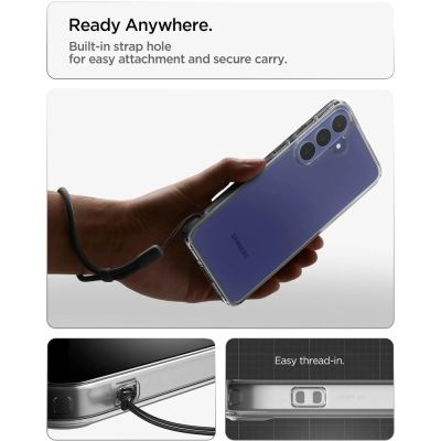 9. Spigen Ultra Hybrid Case for Samsung Galaxy S26 FE - Transparent