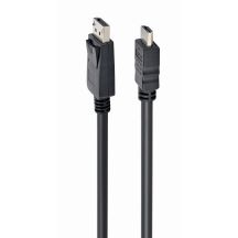GEMBIRD CC-DP-HDMI-5M cable (HDMI M - DisplayPort M; 5m; black)