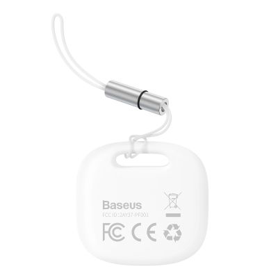 2. Baseus T2 Pro smart GPS tracker for children's handbag keys white (FMTP000002)