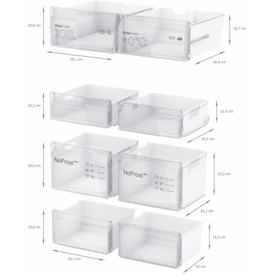 10. BOSCH KFN 96VPEA fridge-freezer