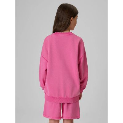 2. Girls' loose sweatshirt without hood 4F 4FJRSS26TSWSF2970-54S