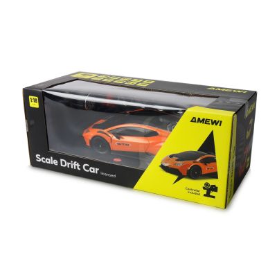 9. Licensed Amewi RC Drift Lamborghini Huracan Orange