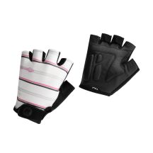 Rogelli women's gloves STRIPE white and pink XL