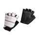 Rogelli women's gloves STRIPE white and pink XL