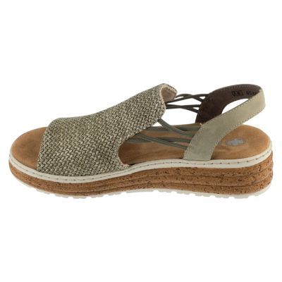 2. Rieker Sandals 62741-52 Green 37