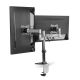 3. LogiLink BP0077 Monitor Holder/Stand for 68.6 cm (27") Monitors, Desk, Black, Stainless Steel