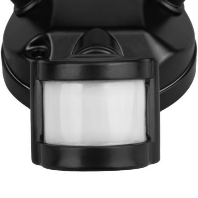 9. MACLEAN LED WALL LAMP, WITH PIR SENSOR, 20W, 1500LM, IP65, NEUTRAL WHITE 4000K, BLACK MCE524 B