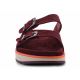 2. D.Franklin Nordic Sandal Buckle W DFSH405004-BURG