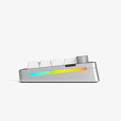 3. Glorious GMMK 3 Pro HE Wireless Keyboard 65% Custom Gaming-Tastatur - Pre-Built, ANSI (USA), Fox HE Switches, silver