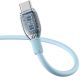 4. Baseus Pudding 100W USB-A - USB-C Cable 2m - Blue