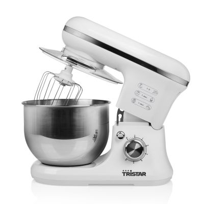 3. Tristar MX-4817 Kitchen Machine 1200 W Number of Speeds 6 Bowl Capacity 5 L White