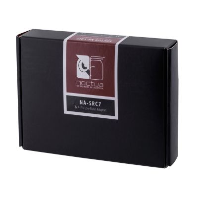 7. NOCTUA NA-SRC7 Fan Mount 3 pcs Low-Noise Adaptors 4-Pin