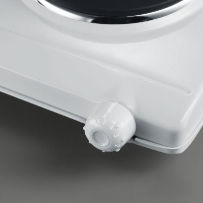 2. Severin DK 1042 cooktop White Countertop Sealed hob 2 zones