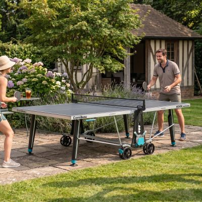 20. Cornilleau 400X Delta outdoor table tennis table gray
