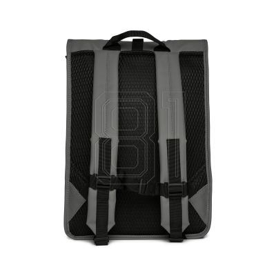 6. Rains Rolltoprucksack Gray W3 13320 13