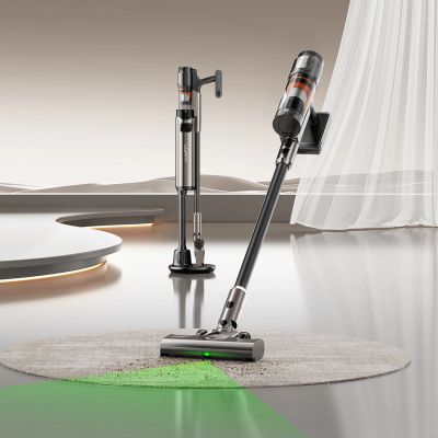 10. UWANT V600 Cordless Upright Vacuum Cleaner - Gray