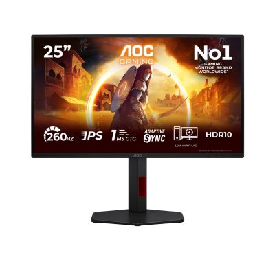 16. AOC G4 25G4ZR computer monitor 62.2 cm (24.5") 1920 x 1080 px Black, Red