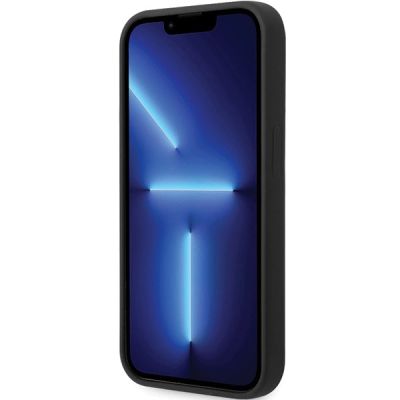 5. BMW BMHMP14LSILBK2 case for iPhone 14 Pro - black Signature Liquid Silicone MagSafe
