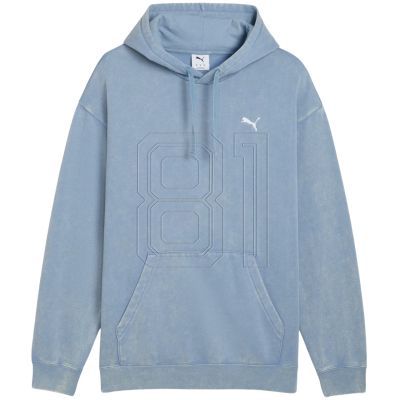 3. Puma ESS Elevated Relaxed Wash Hoodie M 688049 34