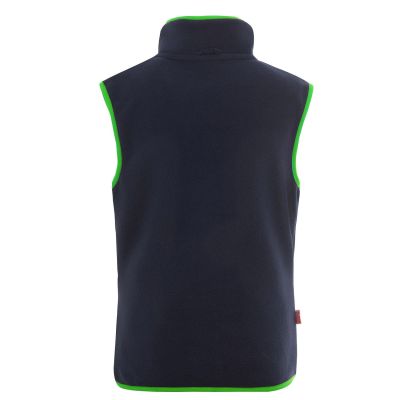 2. Trollkids Kids Arendal Vest Navy/Viper Green (134-100)