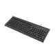 2. NATEC NKL-2052 Office Keyboard USB QWERTY Spanish Black