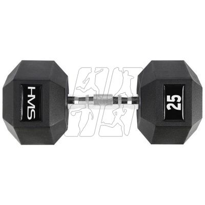 8. HMS HEX PRO 25 kg dumbbell