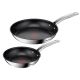 Set of 2 TEFAL Intuition B817S255 frying pans 20/26 cm