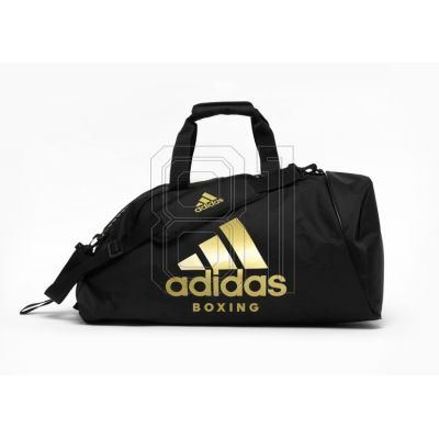 13. ADIDAS BOXING sports bag black/gold M