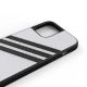 5. Adidas OR Moulded Case PU for iPhone 12 Pro Max - White/Black