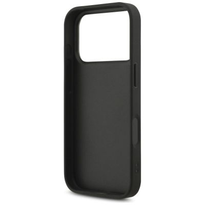 7. Guess Fixed Glitter Big 4G Case for iPhone 17 Pro / 18 Pro - Black