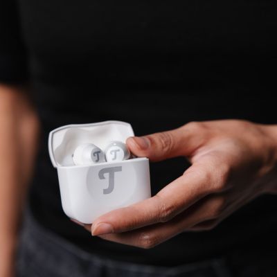 10. Teufel AIRY TWS Pro True-Wireless Bluetooth earphones silver-white - Headphones - 20 KHz