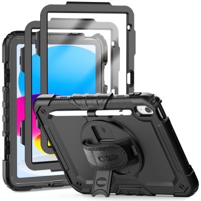 14. Tech-Protect Solid360 Case for iPad 10.9" 2022 - Black