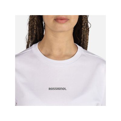 5. Women's ROSSIGNOL W Presset Tee, White