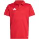 10. adidas Entrada 26 Polo T-shirt for kids red JZ6626
