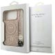 8. Guess IML Flowers Electro Pearl Strap MagSafe Case for iPhone 17 Pro Max - Pink