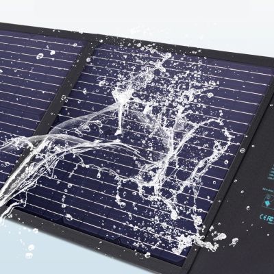 6. Choetech SC009-V2 solar foldable charger 100W USB-C / 2x USB-A PD QC - black