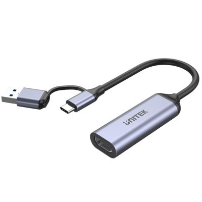 5. UNITEK USB-C/A Streaming Card, 4K HDMI 1.4B
