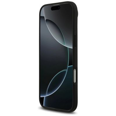 5. Mercedes Leather Large Laurel Leave MagSafe case for iPhone Air - black