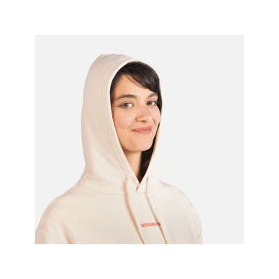 4. Women's ROSSIGNOL W Waterfall H Hoodie, White