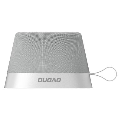 3. Dudao Y20 Wireless Speaker with Magnetic Mount Bluetooth 5.3 - Silver
