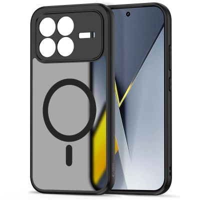 2. Tech-Protect MagMat MagSafe case for Xiaomi Poco F8 Pro - black