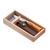 Opinel Carbon Knife Pack + Case 08