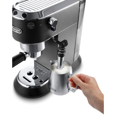3. DeLonghi Dedica Style EC 685.BK (1350W; black) espresso machine