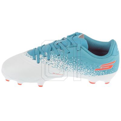 2. Skechers Razor 1.5 Jr Youth FG 252060L-WTQP White 33