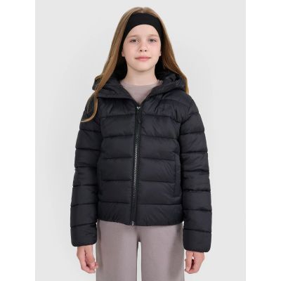 12. Children's down jacket with synthetic filling, unisex, 4F 4FJRAW25TDJAU0804-20S