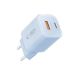 2. Tech-Protect NCM33W 2-port PD33W/QC3.0 wall charger - blue